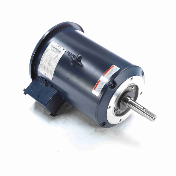 7.50 Hp Close-Coupled Pump Motor, 3 Phase, 3600 Rpm, E163B